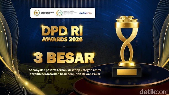 Dewan Pakar Pilih 3 Besar Kandidat DPD Awards 2026, Ini Daftarnya
